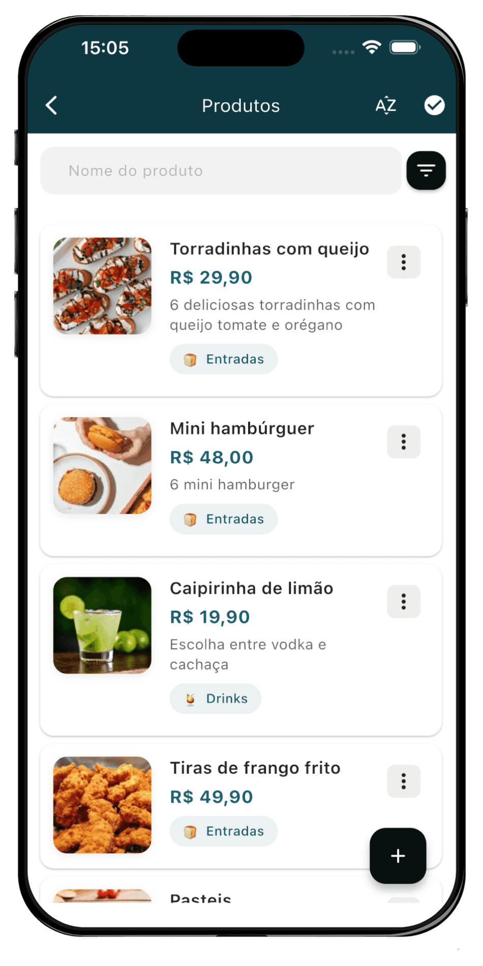 Cadastro de cardápio: como organizar produtos, variações e categorias no sistema